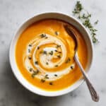Velvety Roasted Butternut Squash Soup with Warm Spices Recipe