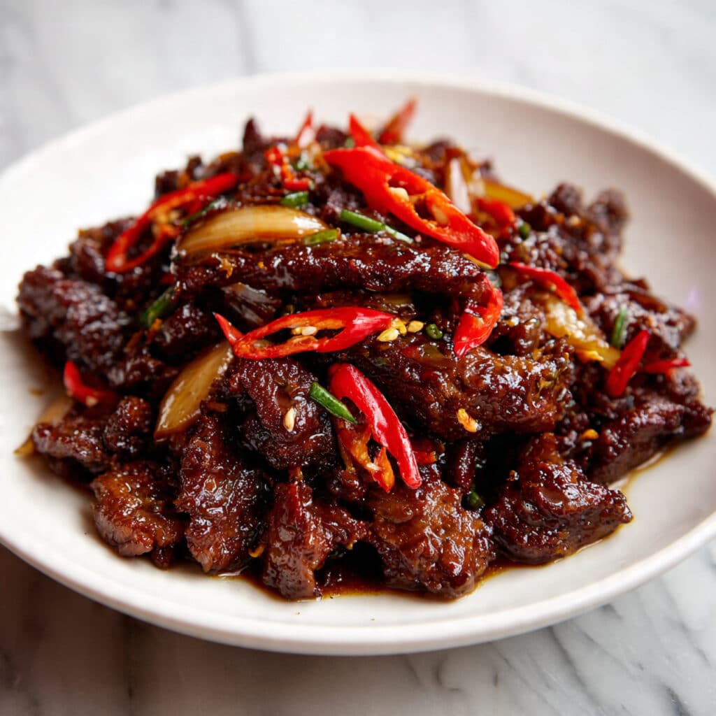 Crispy Chilli Beef Recipe
