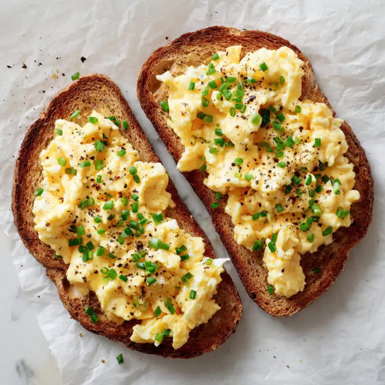 Easy 6-Ingredient Egg and Ricotta Toast Recipe