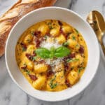 Pillowy Gnocchi in a Luxurious Creamy Parmesan Sauce Recipe
