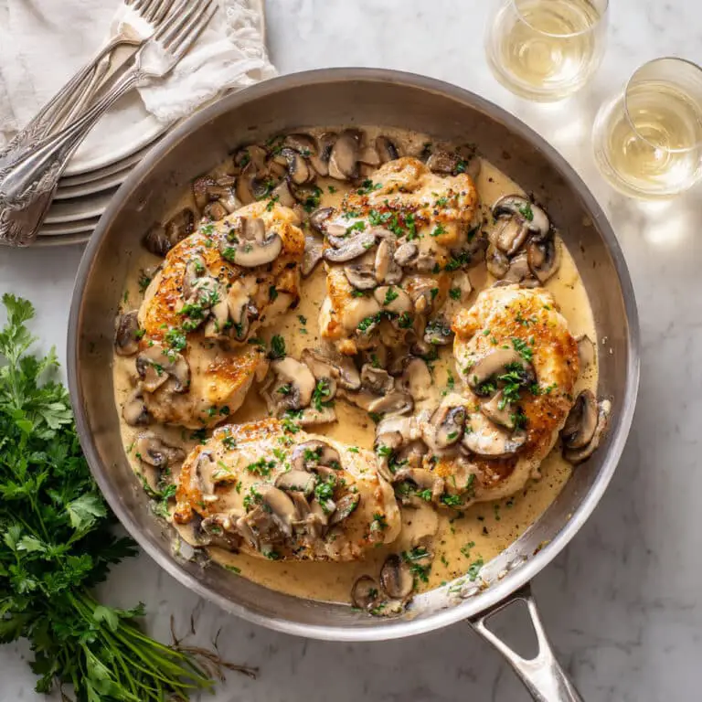 Creamy Chicken Marsala Recipe