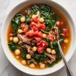 Hearty Chicken and Chickpea Soup with Warm Spices Recipe