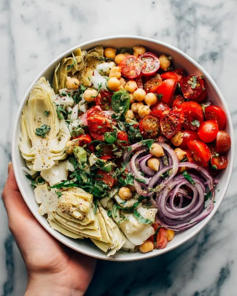 Tuscan Artichoke Tomato Salad Recipe
