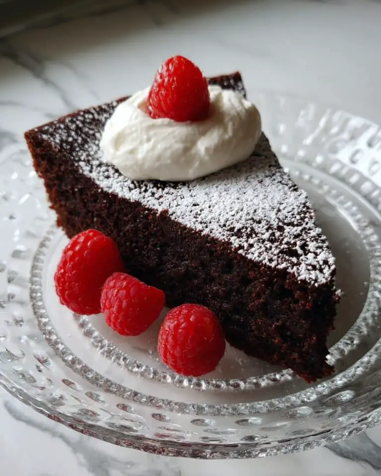 Flourless Chocolate Cake (Torta Caprese) Recipe