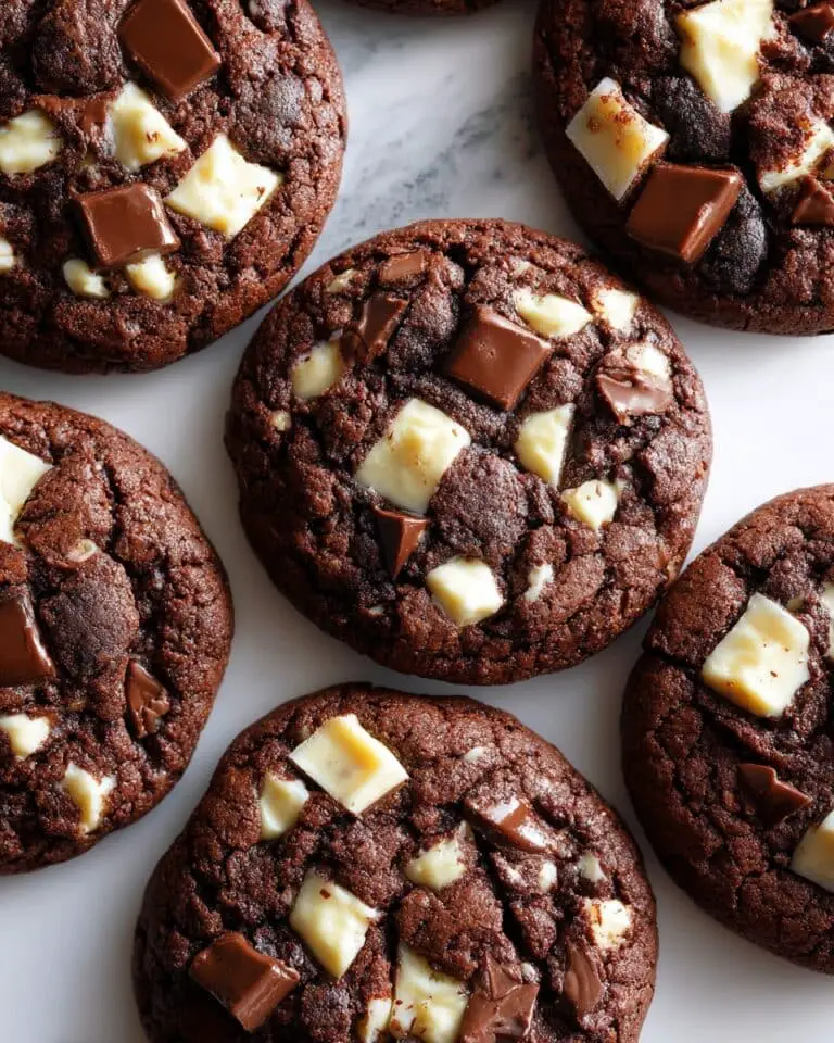 Triple Chocolate Cherry Cookies Recipe