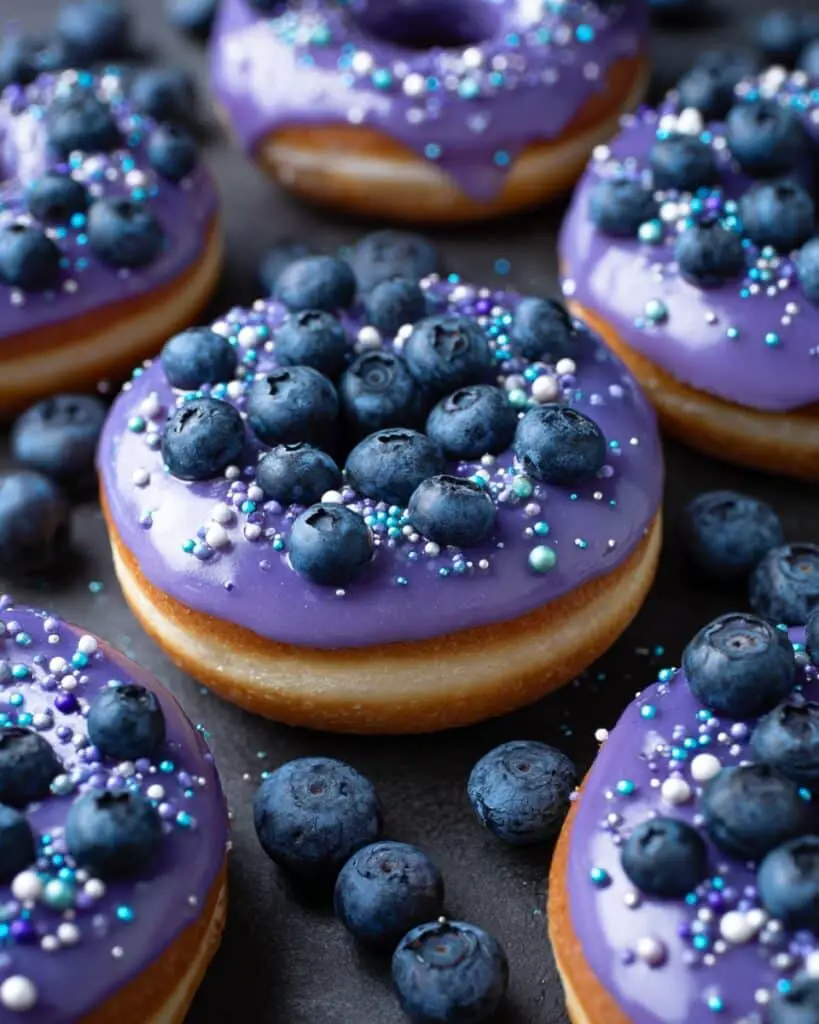 Blueberry Baked Donuts Recipe