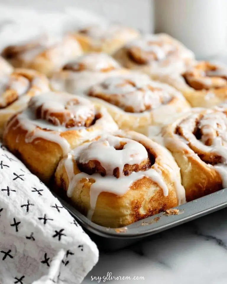 2 Ingredient Apple Cinnamon Roll Bake Recipe