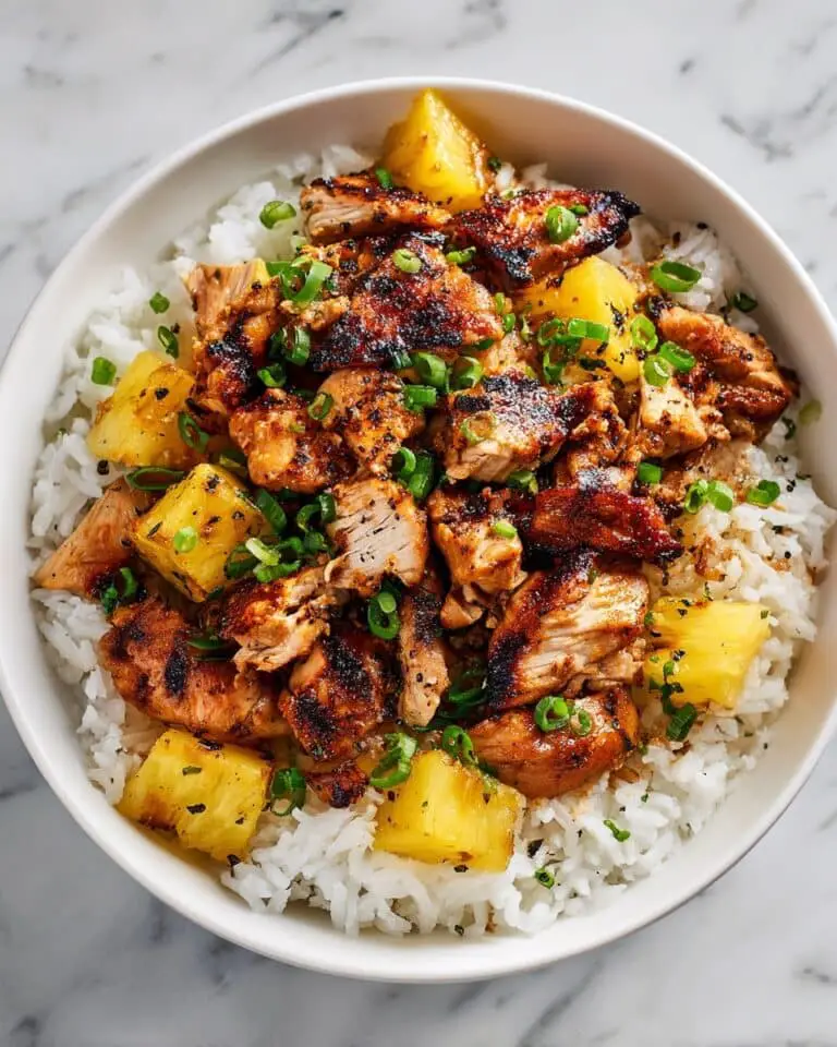 Tropical Pineapple Chicken & Rice Delight Recipe