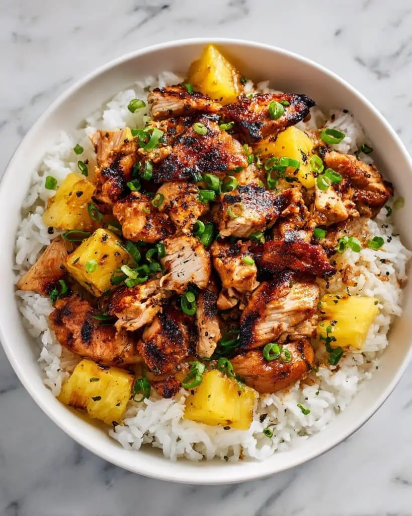 Tropical Pineapple Chicken & Rice Delight Recipe