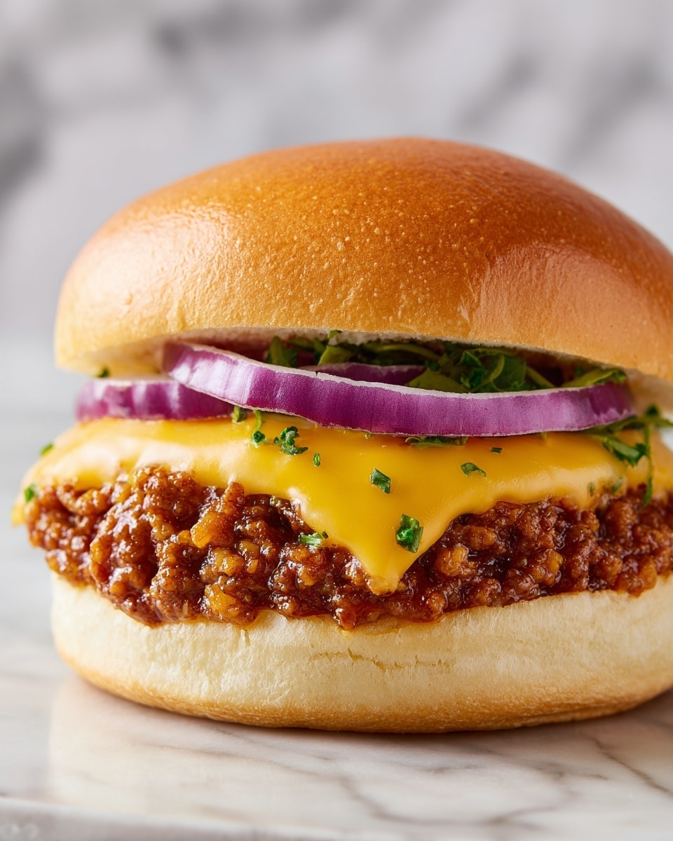 Cajun Chicken Sloppy Joes Recipe - Recipe Image