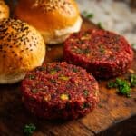 Beet & Goat Cheese Latkes Recipe