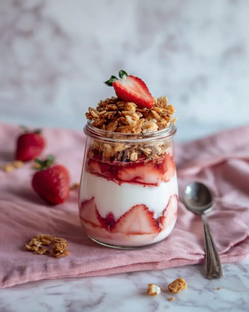Strawberry & Yogurt Parfait Recipe