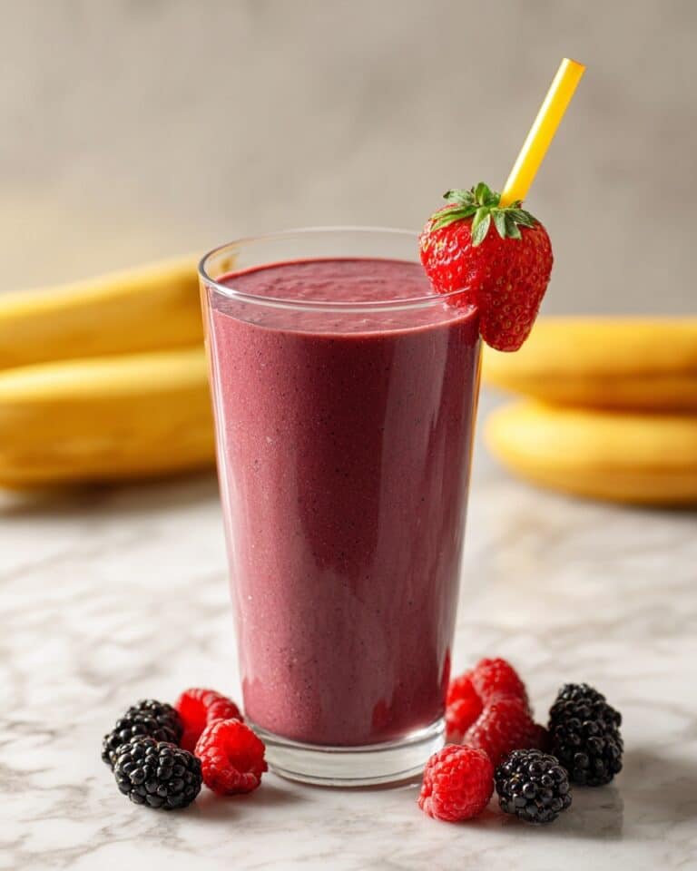 Classic Banana Berry Bliss Smoothie Recipe