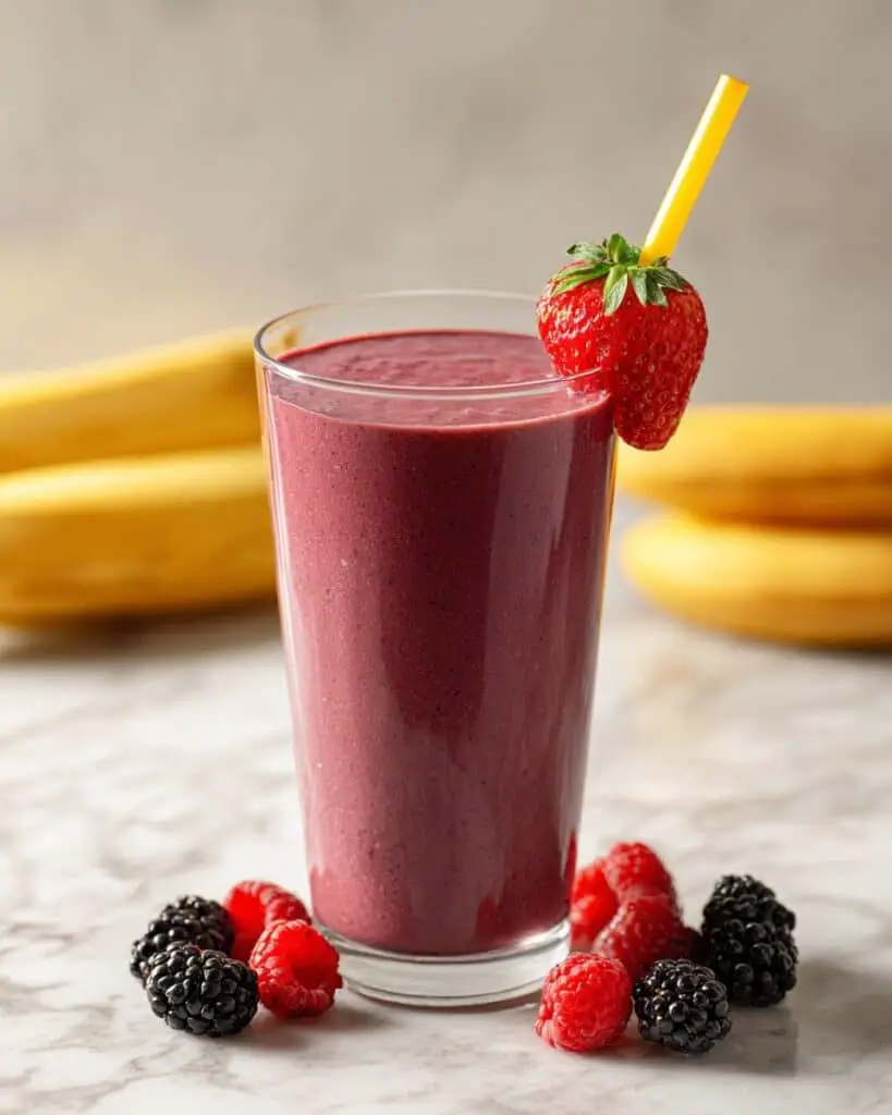 Classic Banana Berry Bliss Smoothie Recipe