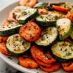 Herb Roasted Zucchini and Carrots Recipe