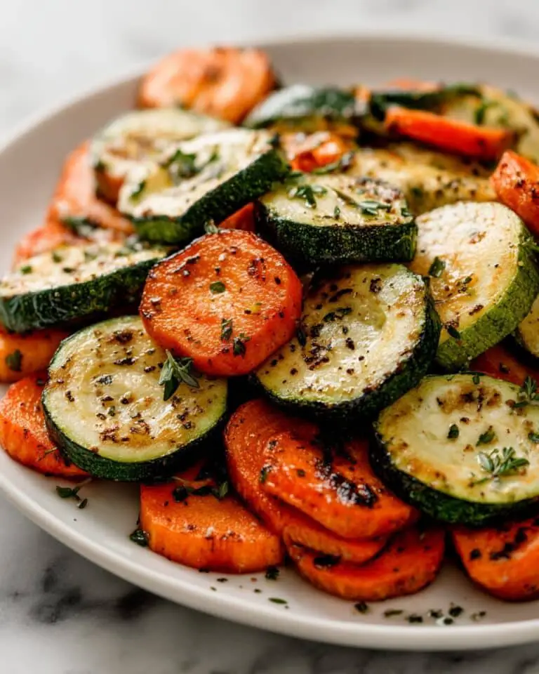 Herb Roasted Zucchini and Carrots Recipe