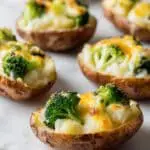 5-Ingredient Healthy Stuffed Potato Skins Recipe