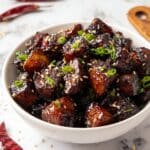 Crispy Asian Potatoes with Savory Soy Garlic Glaze Recipe