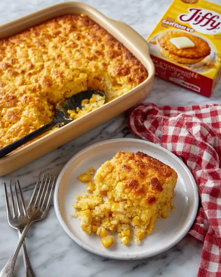 Jiffy Corn Pudding Recipe with 6 Ingredients Recipe
