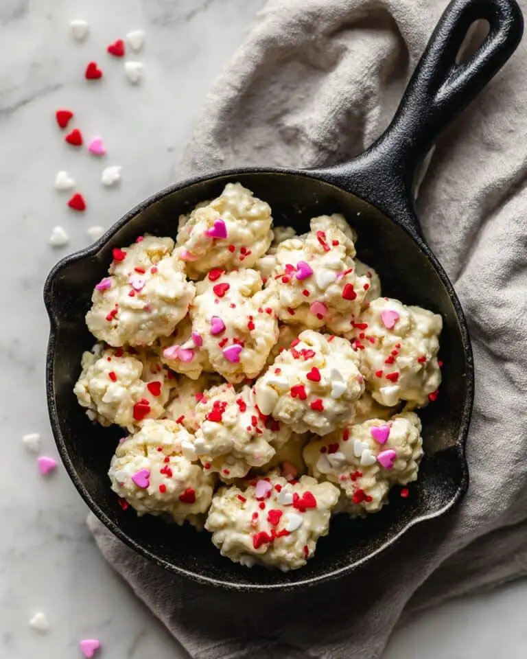 Crockpot White Chocolate Candy Clusters Recipe