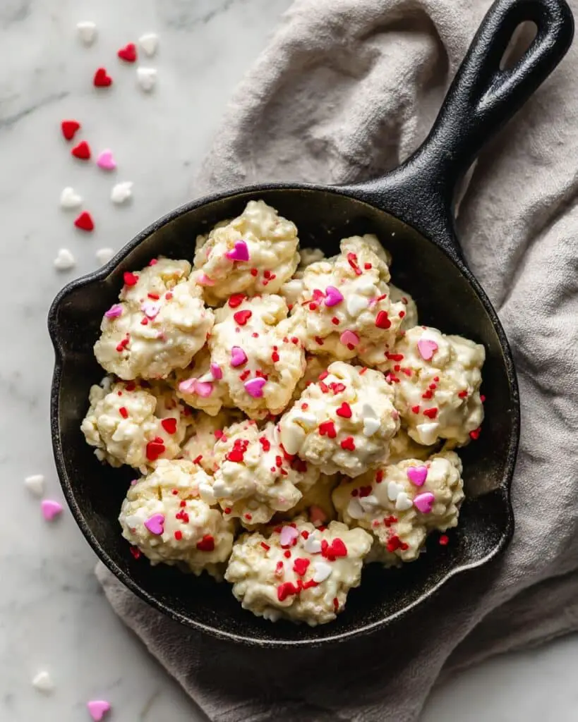 Crockpot White Chocolate Candy Clusters Recipe