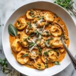 Creamy Pumpkin Tortellini with Warm Spices Recipe