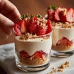 Strawberry Cheesecake Parfait Cups Recipe