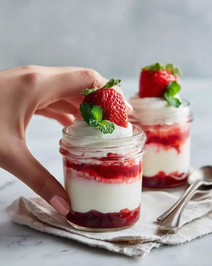 Raspberry White Chocolate Mousse Cups Recipe