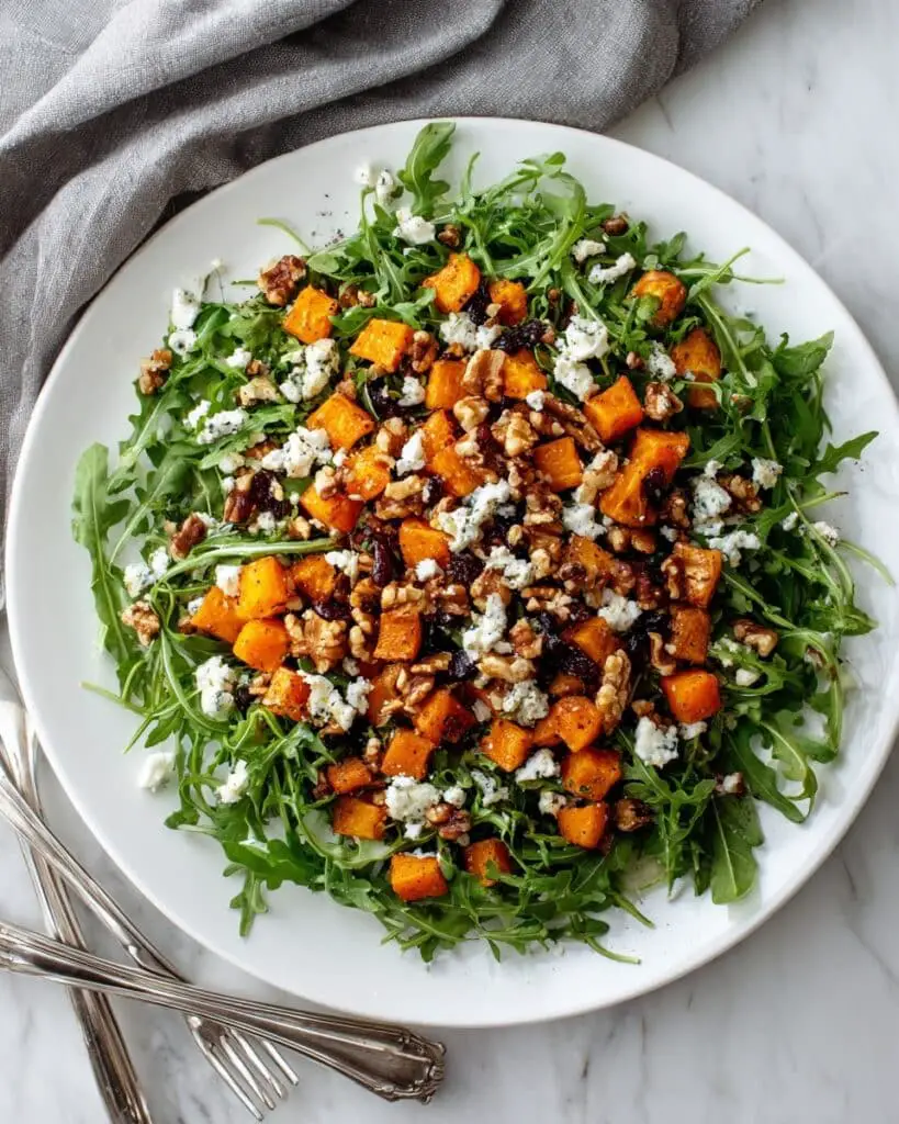 Roasted Pumpkin and Feta Salad Recipe