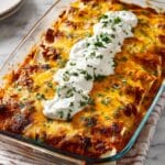 Cheesy Beef Enchiladas Recipe