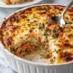 Cheesy Hamburger Rice Casserole Recipe