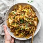 Ground Beef and Chopped Cabbage Stir-Fry Recipe
