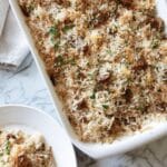 Steak and Mushroom Baked Rice Recipe