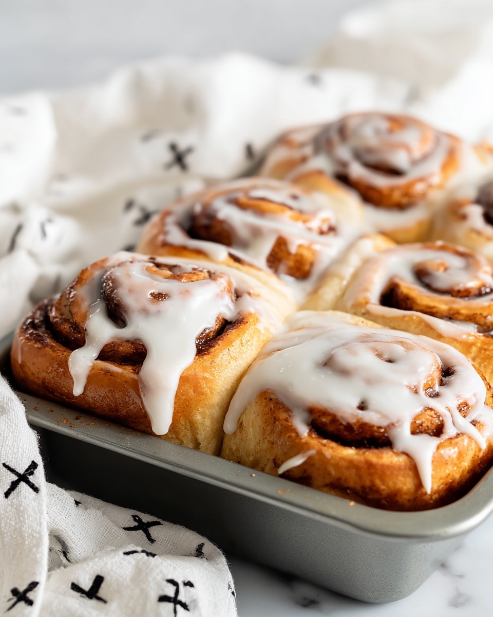 2 Ingredient Apple Cinnamon Roll Bake Recipe - Recipe Image