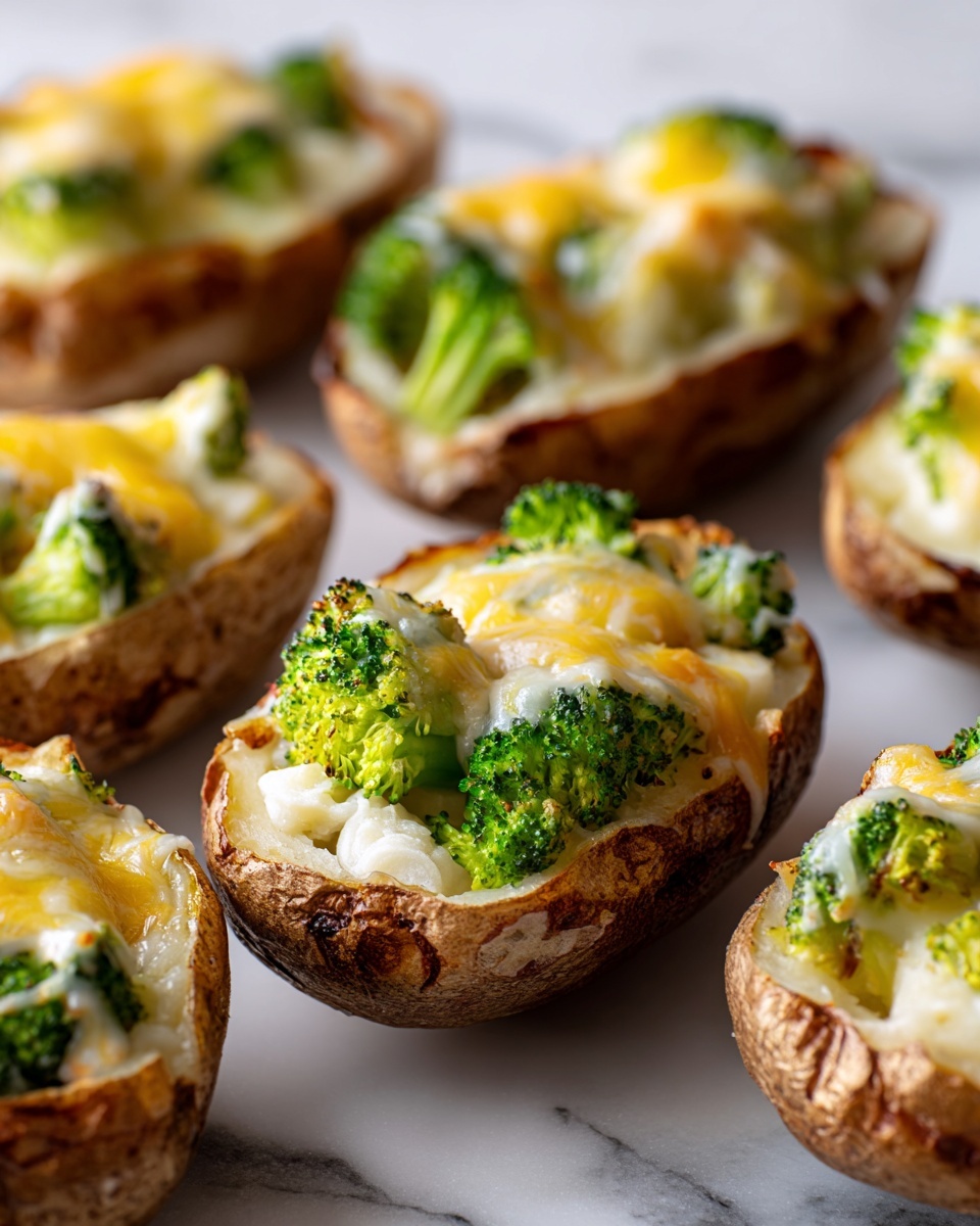 5-Ingredient Healthy Stuffed Potato Skins Recipe - Recipe Image