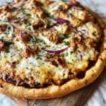 Cheesy BBQ Chicken Pizza Recipe
