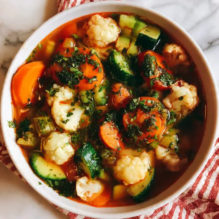 Hearty Vegetable Soup Recipe