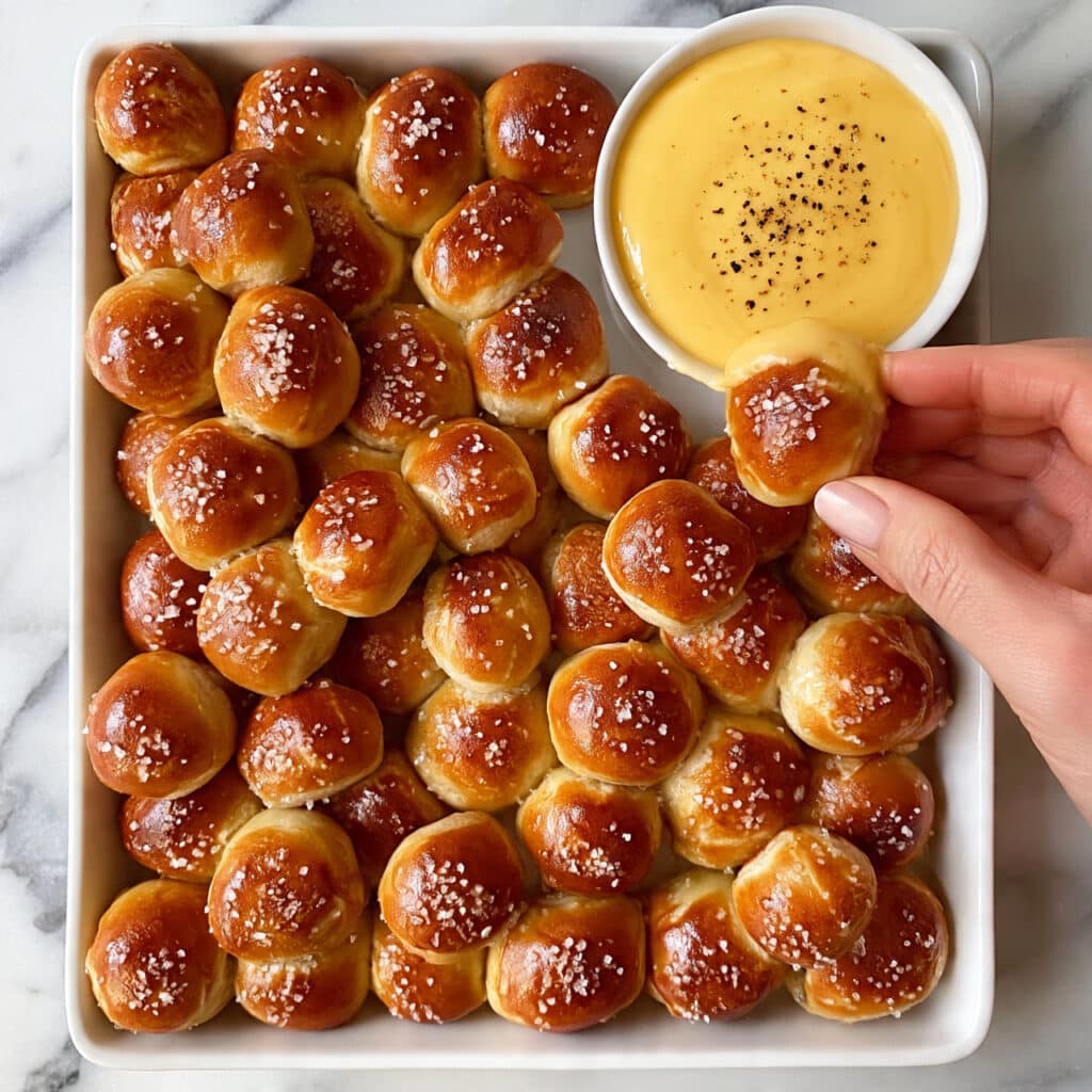 Buttery Soft Pretzel Bites Recipe