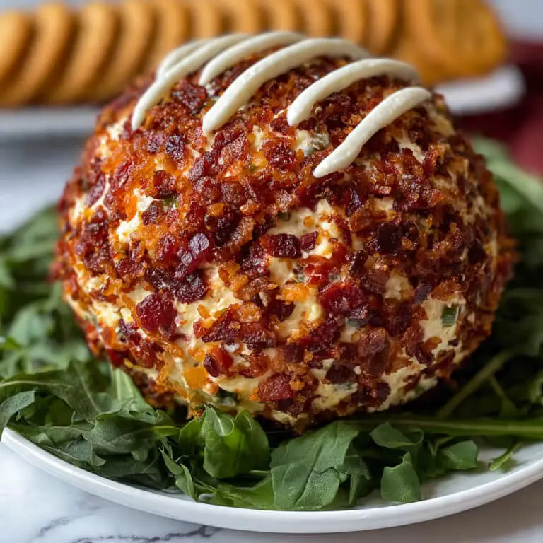 Football Cheese Ball Recipe