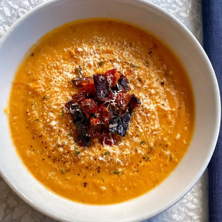 Roasted Vegetable Soup Recipe