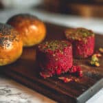 Beet & Goat Cheese Latkes Recipe
