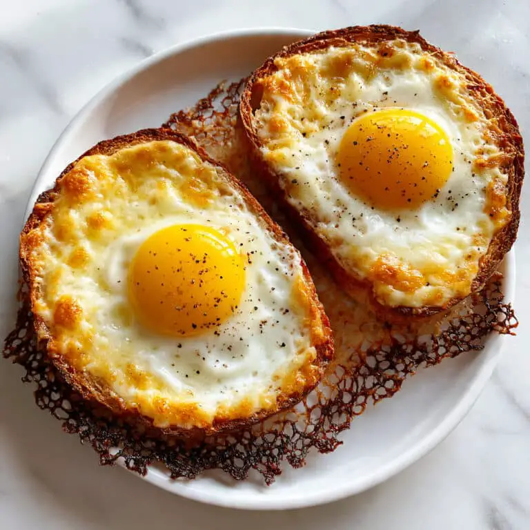 Cheesy Egg Toast Recipe