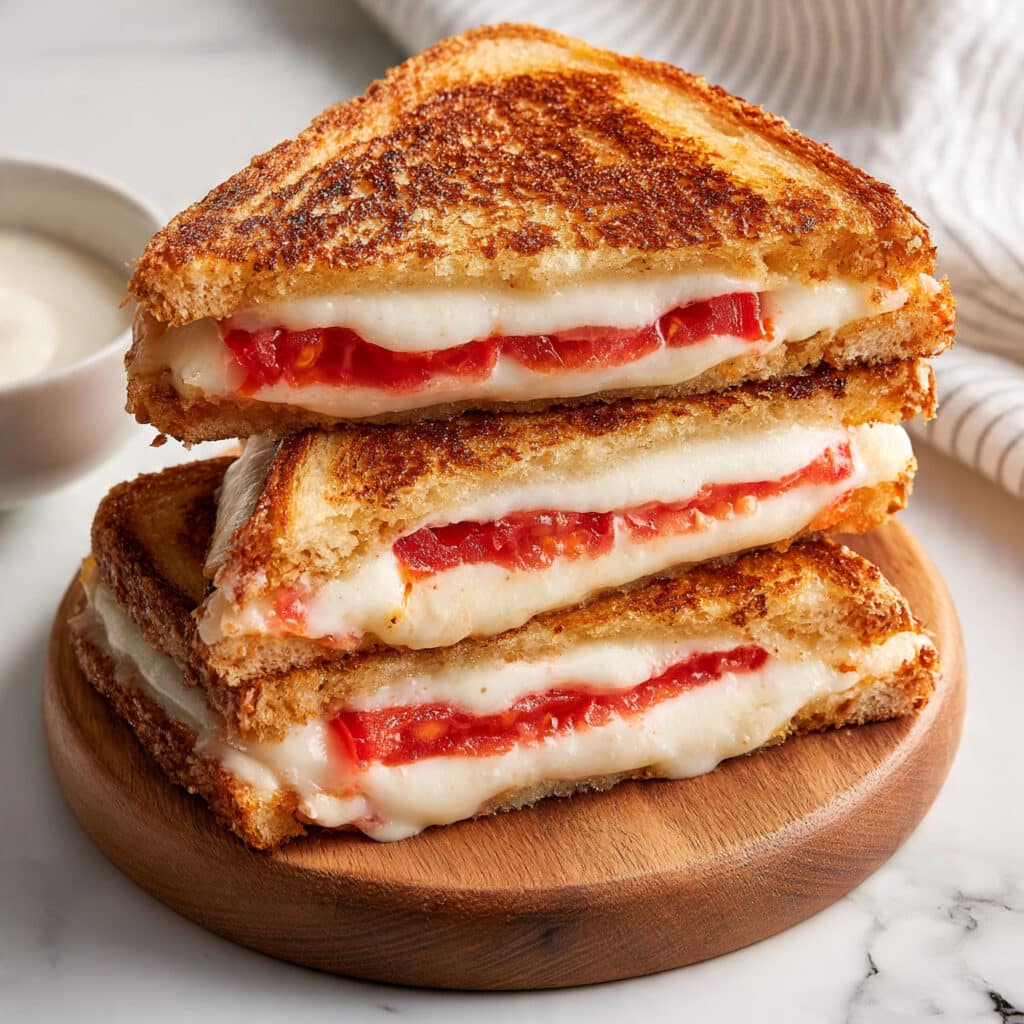 Cheesy Pizza Grilled Cheese Recipe