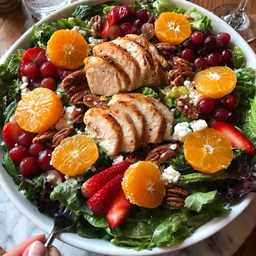 Grilled Chicken Strawberry Salad Recipe