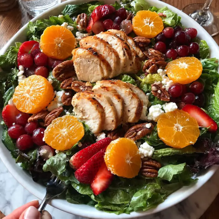 Grilled Chicken Strawberry Salad Recipe