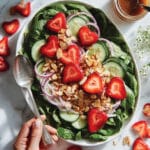 Strawberry Spinach Salad with Balsamic Dressing Recipe