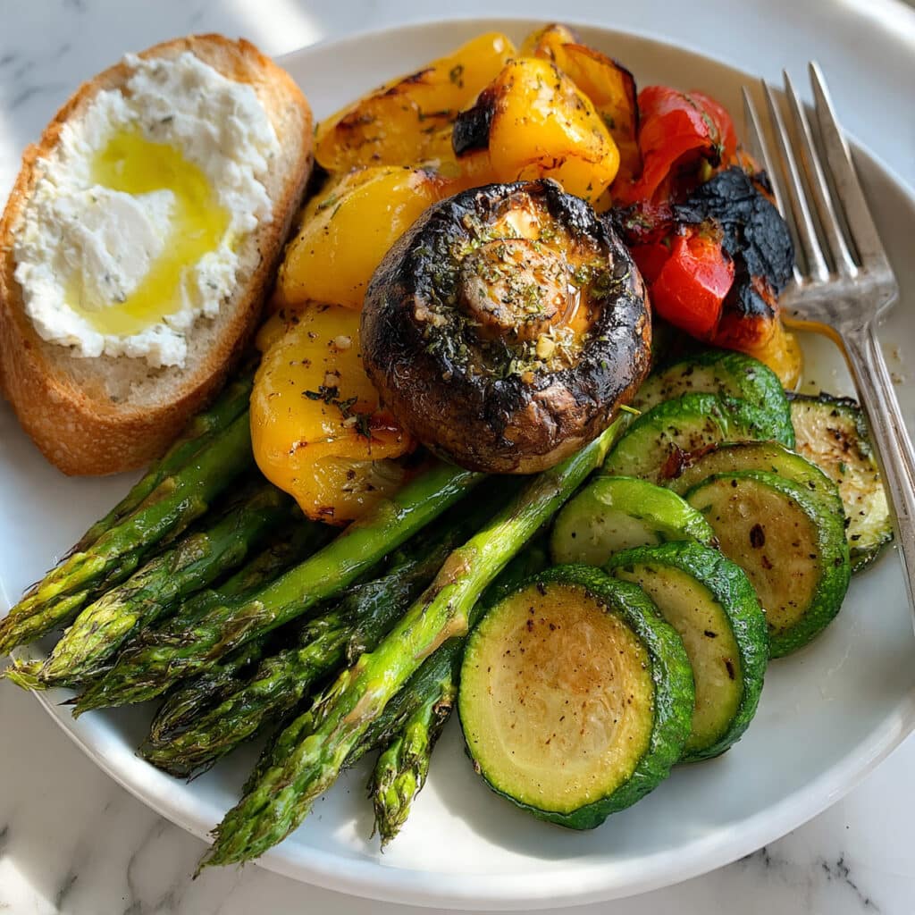 Herb Marinated BBQ Vegetables Recipe