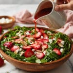 Strawberry Goat Cheese Salad with Balsamic Vinaigrette Recipe