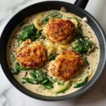 Creamy Garlic Parmesan Chicken with Spinach Recipe
