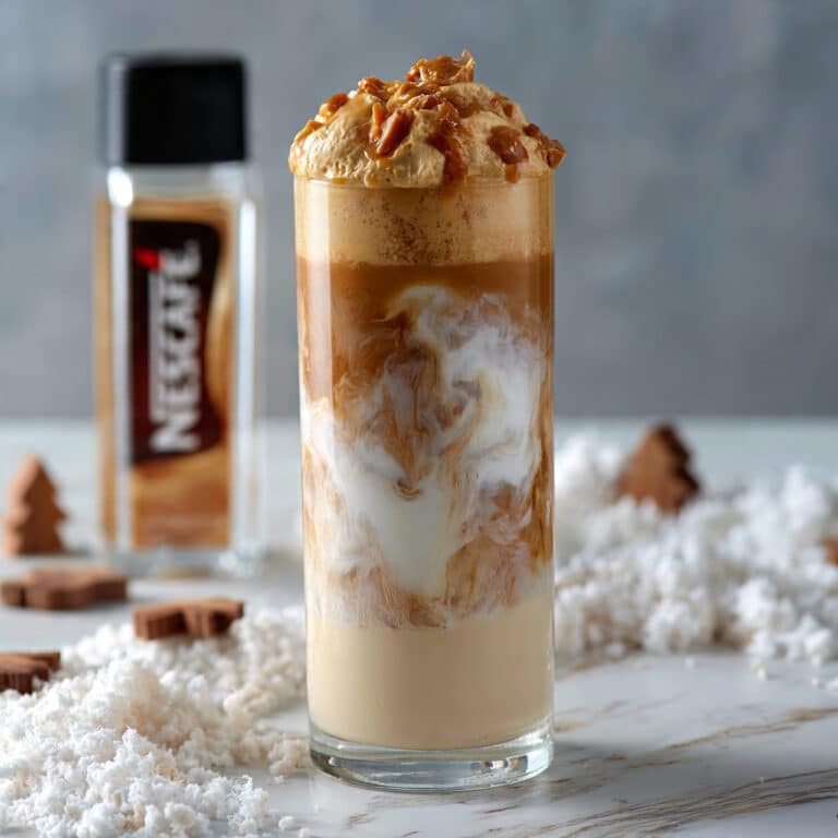 Caramel Hazelnut Iced Latte Recipe